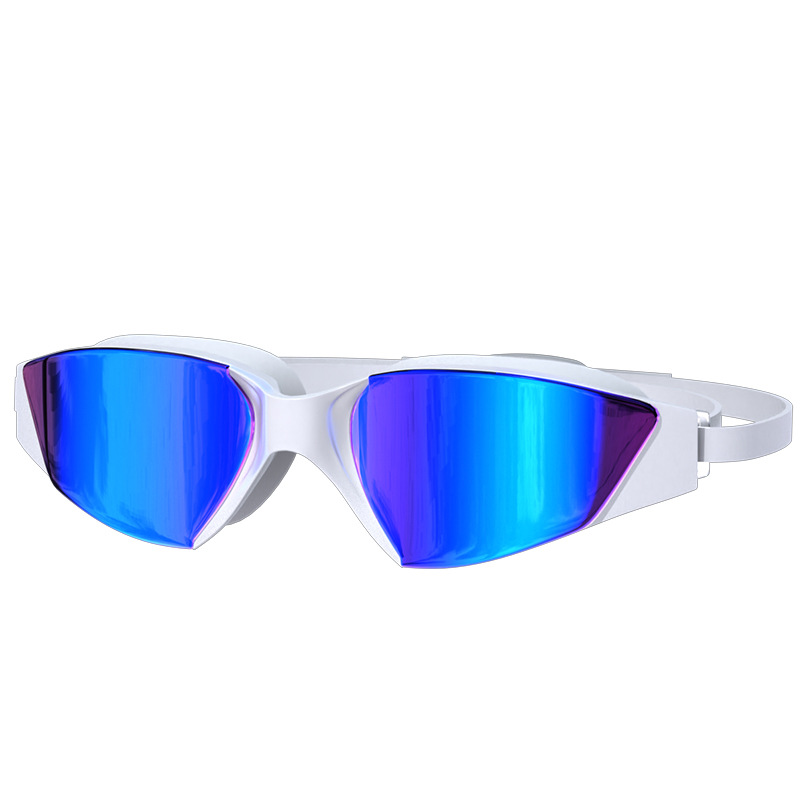 Juego de gafas de natación y gorro para adultos de , gafas de natación con montura impermeable y antiniebla de alta definición