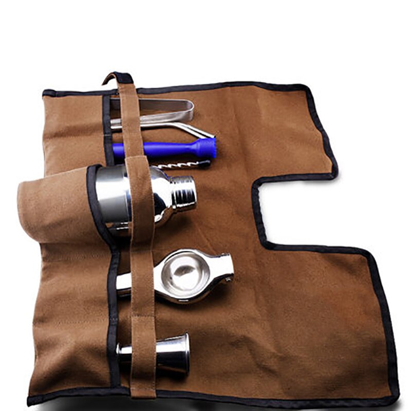 Deouny barman tas toolkit cocktail draagbare wijnset shaker combinatie voor de barman draagbare kit