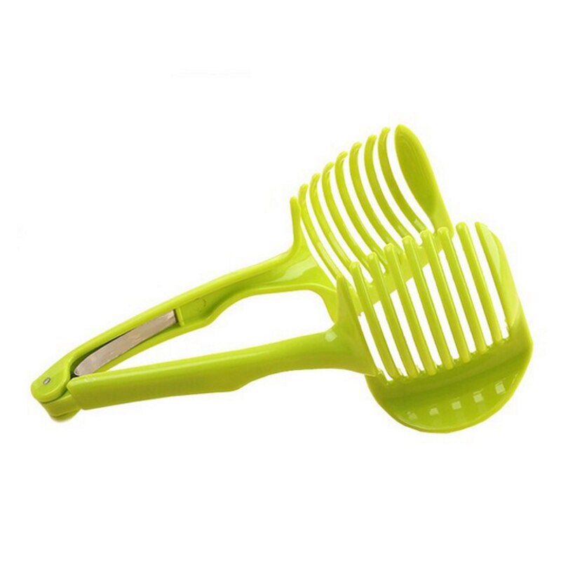 Plastic Aardappel Snijmachine Tomaat Cutter Tool Shredders Citroen Snijden Ei Ronde Slicer Koken Gereedschap Voedsel Clip Keuken Accessoires