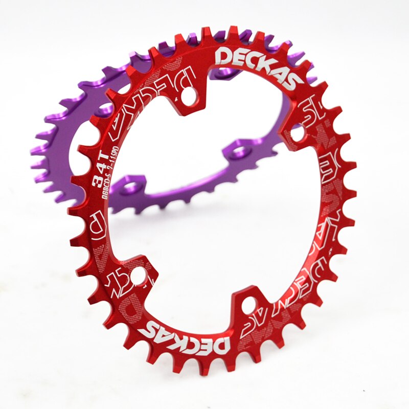 Deckas Oval Kettenblatt MTB mountainbike fahrrad kette Ring BCD 96mm 32/34/36/38T platte 96BCD-S für 7-11 geschwindigkeit M7000 M8000 M9000