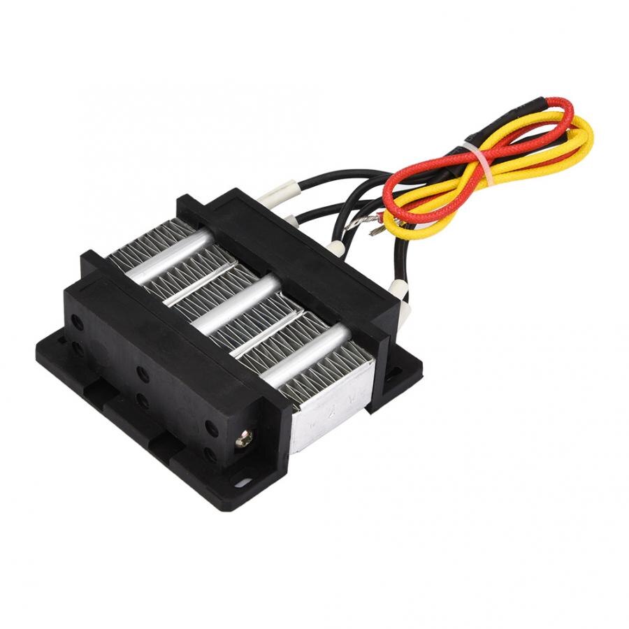 12V 150W Insulated PTC Ceramic Air Heater PTC Heating Element PTC Air Heater Incubator Thermostatic-Insulated Electric Heater