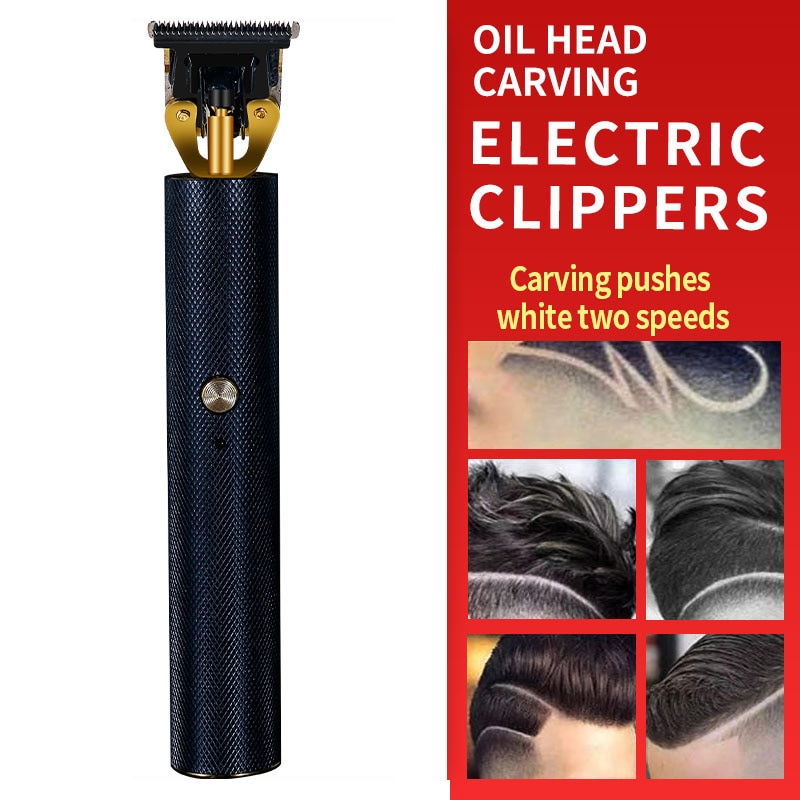 Home Use Men's Intelligent Electric Hair Clippers Self-service Cordless Hair Trimmers Adult Razors Birthday