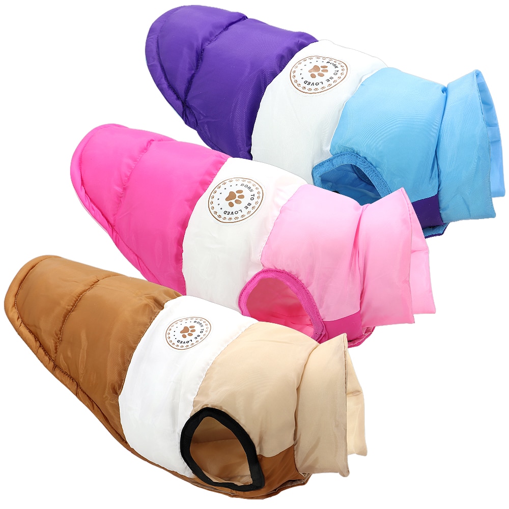 Vinter hundetøj vest små store hunde jakke frakke varmt kæledyr tøj outfit chihuahua mops fransk bulldog tøj veste