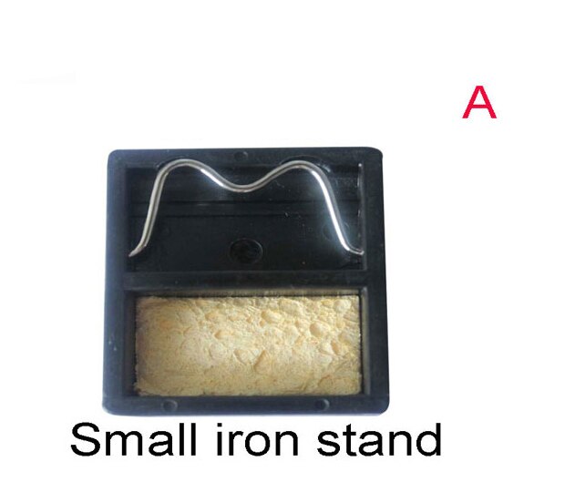 1PCS Welding Soldering Solder Iron Tip Cleaner Cleaning Ball Holder for Butane Gas Pen Shaped Soldering Irons: Gas iron stand