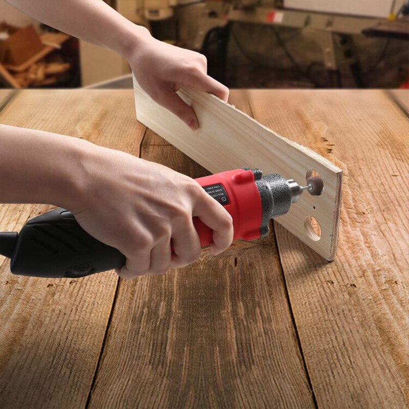 GOXAWEE-minitaladro rotativo de 240W, amoladora eléctrica, pulidora para Dremel, accesorios, herramientas de bricolaje