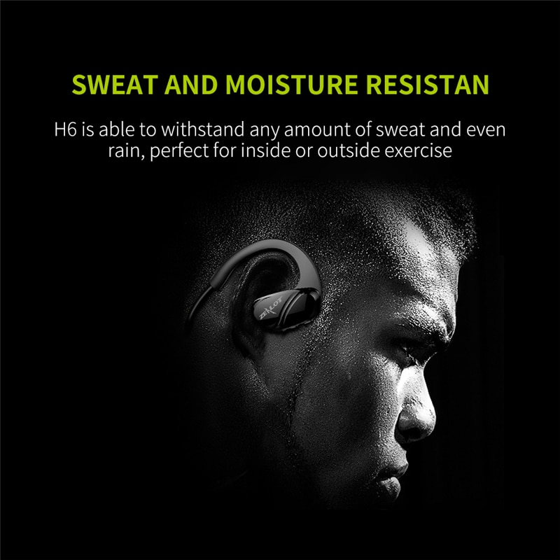 ZEALOT H6 Sport Sans Fil Écouteurs Stéréo Étanche Bluetooth Casque avec Micro Pour Smartphone En Cours D'exécution Gym Casque