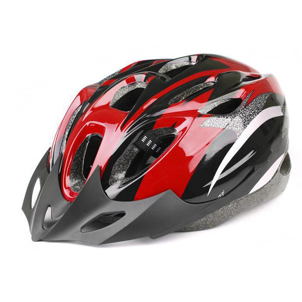 Veiligheid schokabsorberende fietshelm, pvc + eps universele mtb volwassen botsingshelm: Rood