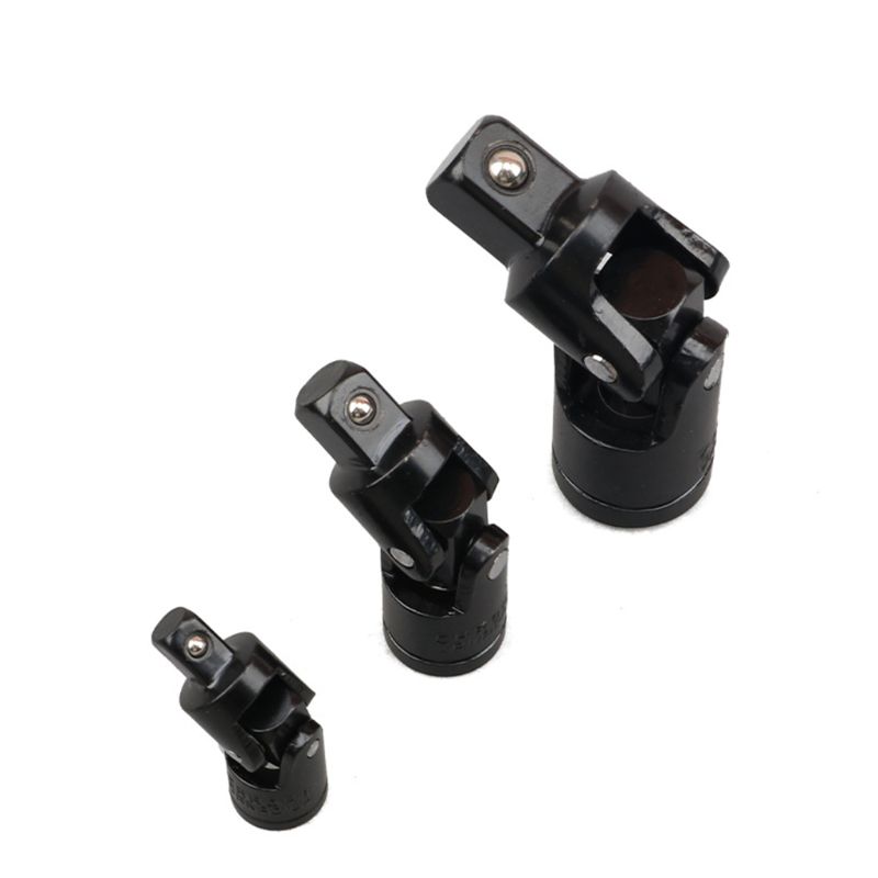 3 Pcs Kruiskoppeling Socket Mouw 1/2 "3/8" 1/4 "Drive Kit Swivel Conversie