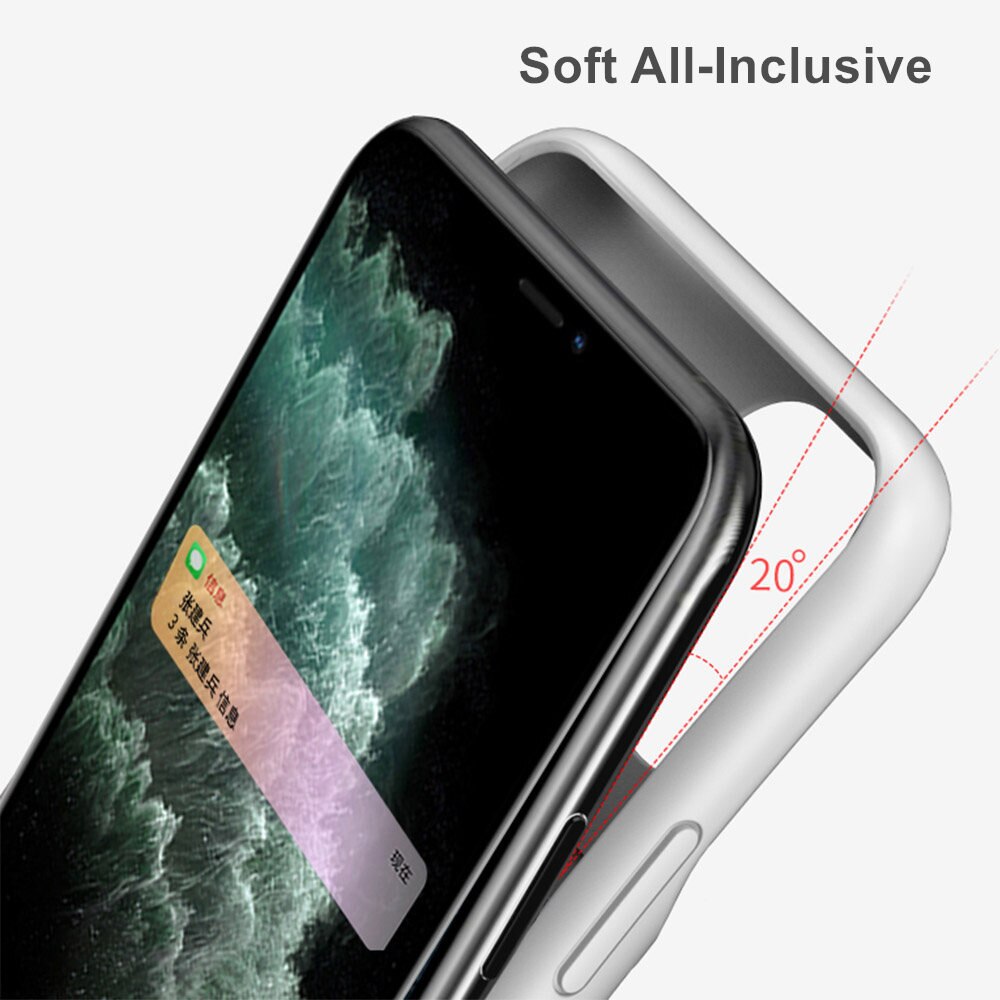 Araceli 6000 Mah Für iphone 11 11 Profi 11 Profi Max Batterie Ladegerät fallen Clever Telefon Abdeckung Energie Bank
