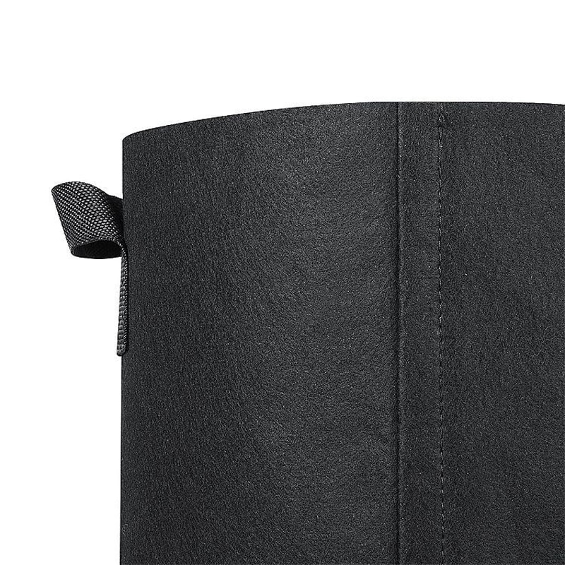 1-10 gallon stof vokseposer åndbare potter planter rod pose container plante praktiske potter med håndtag haveartikler