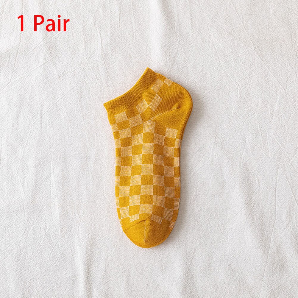 Calcetines con dibujos de frutas para mujer y niña, medias con fresas, coloridos, de encaje, para estudiantes: 4