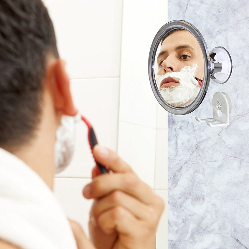 360 Drehung Fogless Saugnapf Dusche Rasieren Machen hoch Nebel Freies Spiegel-Beste Fogless Dusche Rasieren Spiegel für Schlecht reise
