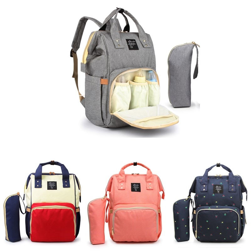 Female Backpack Fashionable Multifunctional Diaper Bags Mummy Bags Handbag Shoulders Bag for Women