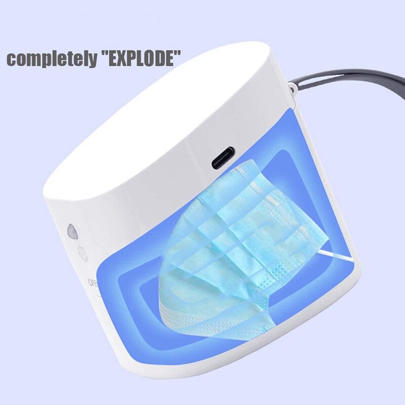 One-Click Cleaning Box Mobile Portable Cleaner Baby Household Small UV Mask Disinfection
