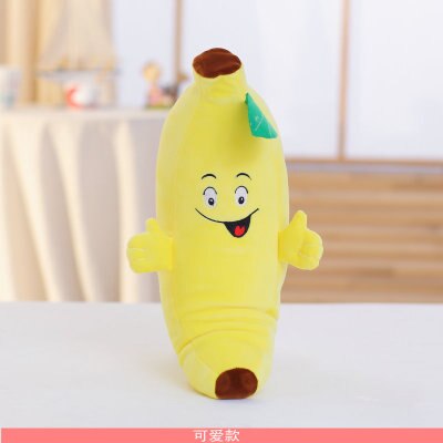 Oreillers de couchage en forme de banane, coussins de #39 en coton rembourrés, super doux, décoration de chambre d'enfant, jouets, 4 styles: 4 / 75cm