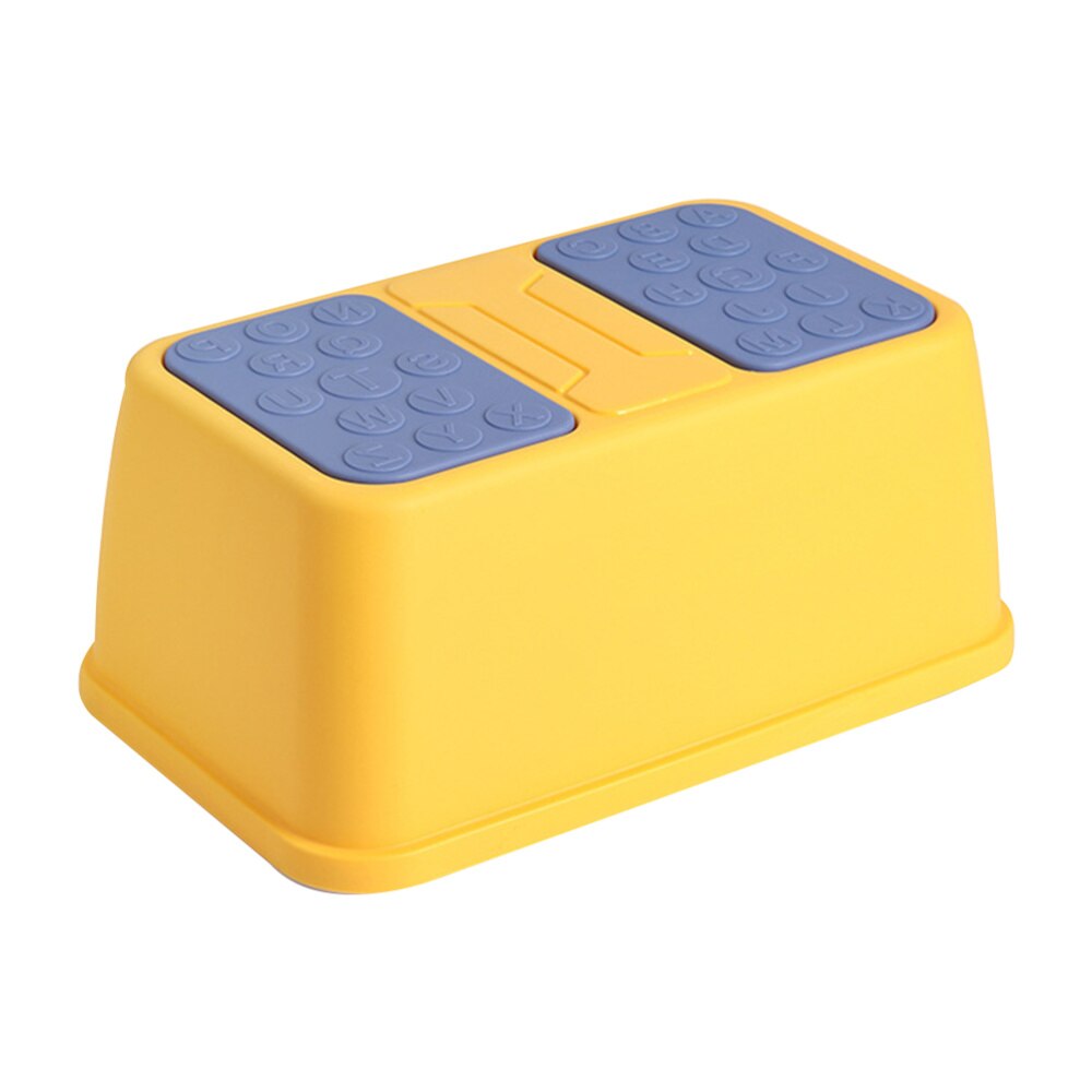 1PC Toilet Stool Hand Washing Stepping Stool Anti-slip Footstool for Kids Children (Yellow): Yellow