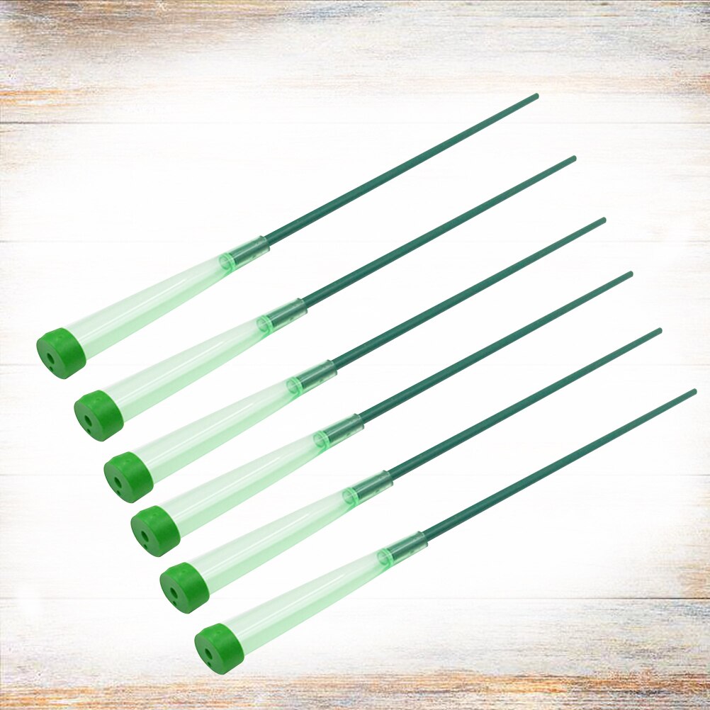 20PCS Floral Water Tubes Flowers Fresh Nutrition Culture Water Storage Small Tubes Flower Shop Supplies Flower Holder Green