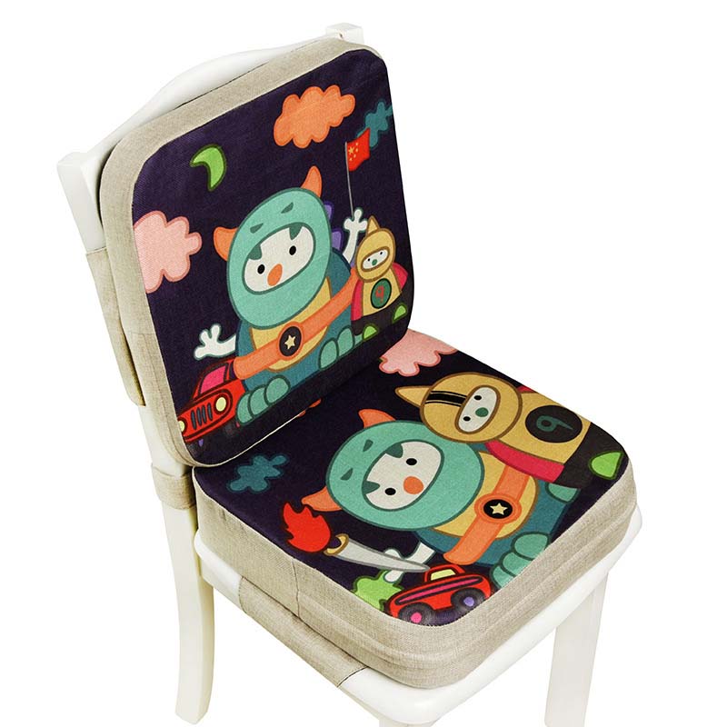 Bébé à manger chaise Booster coussin dessin animé enfants chaise haute coussin de siège chaise rehaussement coussin enfant chaise siège landau coussin de chaise