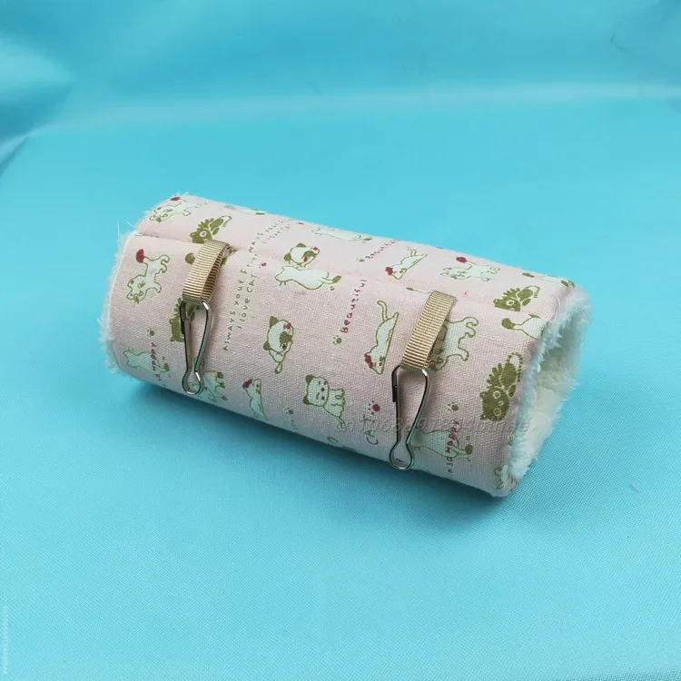 Hamster KäFeige Frettchen Tunnel Hängematte Für Ratte Warme Hamster Rohr Spielzeug Hängen Bett KäFeige Für Hamster Kaninchen Meerschweinchen Kleine Tiere: S / Burgunderrot