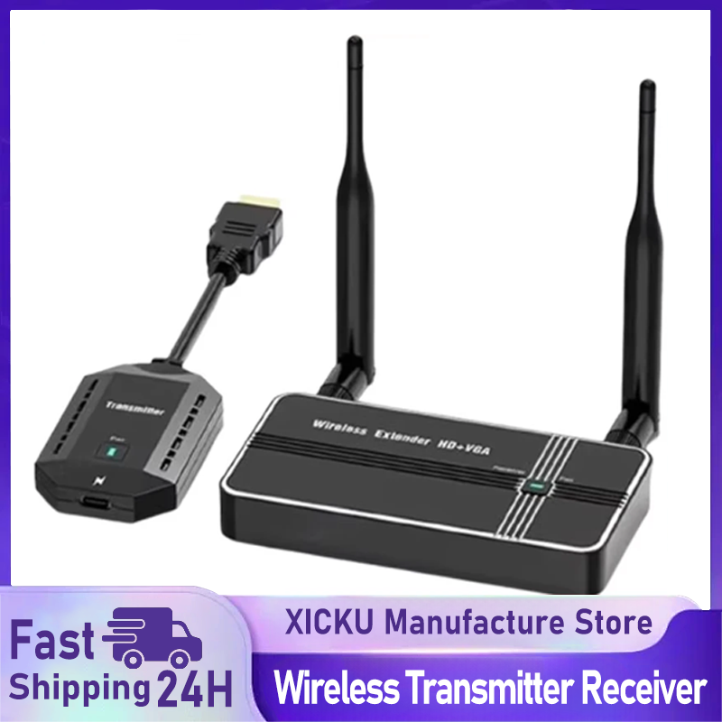 1080P 60Hz 4K 50M Ricevitore Wireless Trasmettitore HDMI Video Audio Extender Display Adattatore Dongle Per TV Box Monitor Proiettore PC