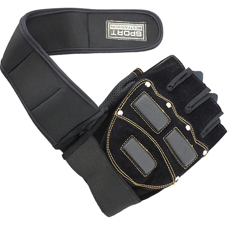 Menn utendørs sport beskyttelsespute parkour sykkelhansker punk fitness trening sykling gymhansker guantes ciclismo luva  g93