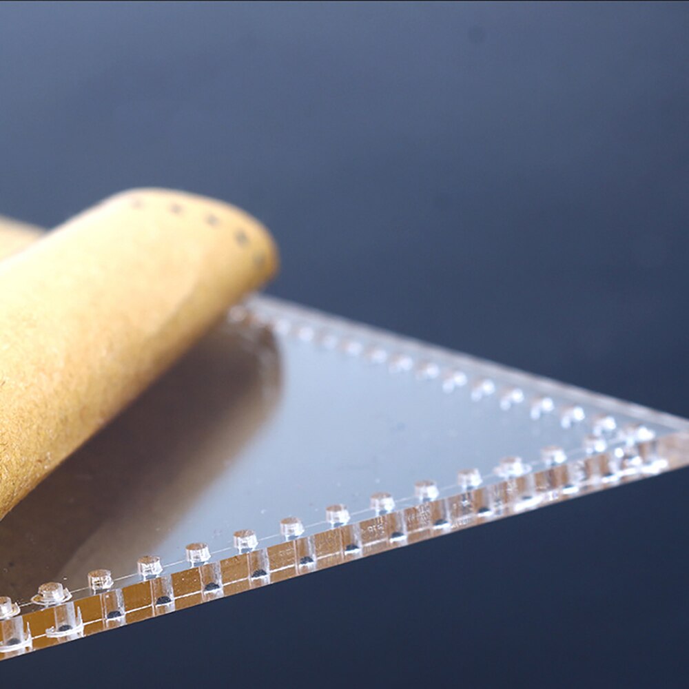 Lychee Life Slipper Sewing Pattern Acrylic Leather Template DIY Handmade Leathercrafts Supplies