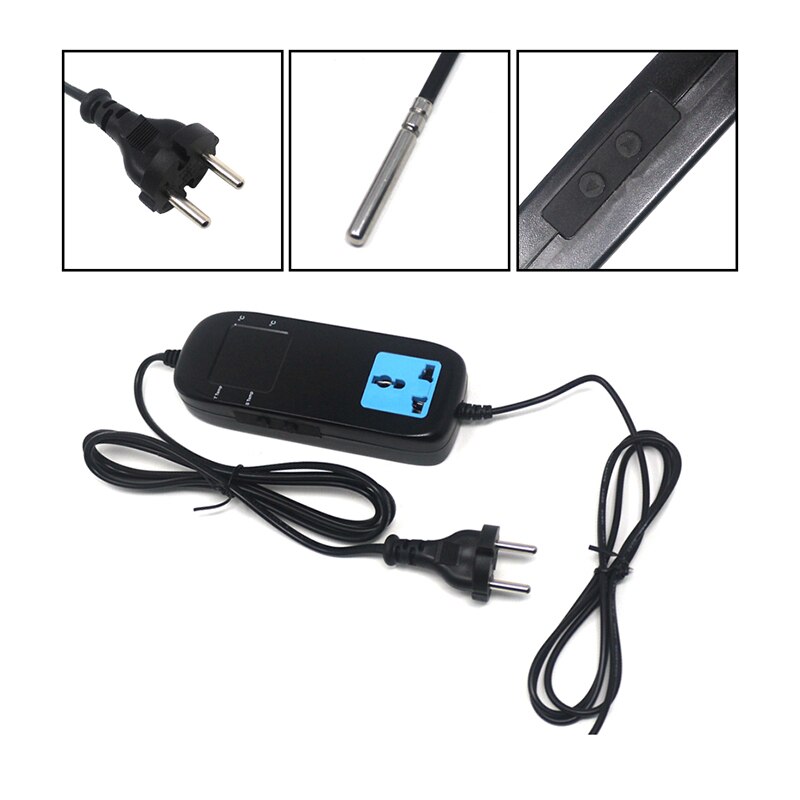 Mh2000 temperatuurregelaar thermostaatregelaar  ac 110v 220v aquarium aquarium contactdoos  -40 ~ 120c microcomputer eu