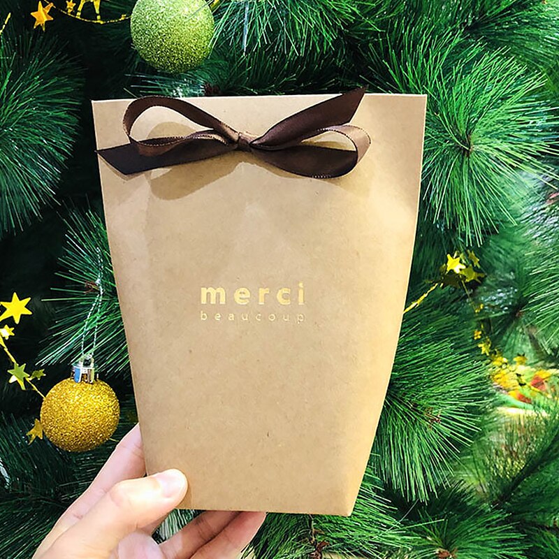 Snoepzak luxe zwart wit bronzen zak frans bedankje bruiloft bedankjes doos verpakking verjaardagsfeestje bedankzakjes