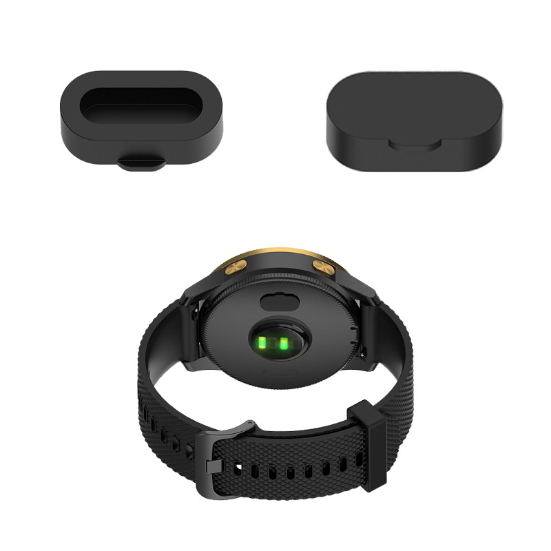 Für Garmin Fenix 7 7s 7x6 6s 6x5 5s Vorläufer 245 935 945 vivoactive 3 4 Smartwatch Staub Stecker Kappe Silikon Staubdicht Abdeckung: XS / WEISS