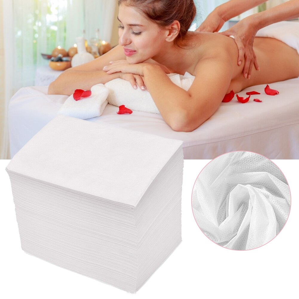 50 PCS Disposable Massage Table Sheet Spa Bed Sheets Waterproof Thick Bed Cover For Beauty Salon Massage Beds Home Couch Cover