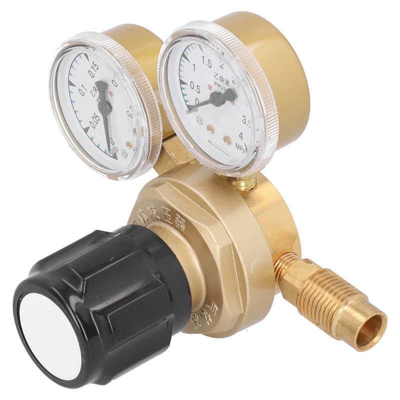 Air Compressor Pressure Regulator M60/862 Acetylene Pressure Regulator Copper Gas Pressure Reducing