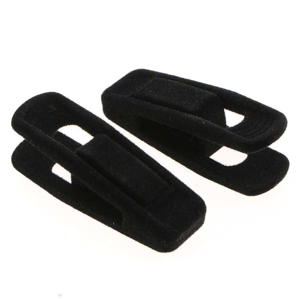 Pinces à vêtements antidérapantes floquées en velours, pinces à vêtements, cintres pour pantalons, pinces à papier Photo, forte adhérence, 10 pièces
