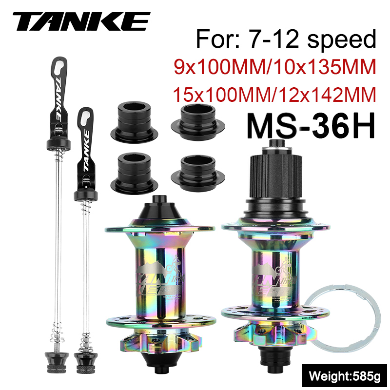 Mozzo TANKE-MTB, 36 fori 6 artigli 108 clic NBK, cuscinetto sigillato, mozzo freno a discoteca in lega di alluminio per montagna bicicletta, mozzo 7,8,9,10,11,12 velocità: Radura