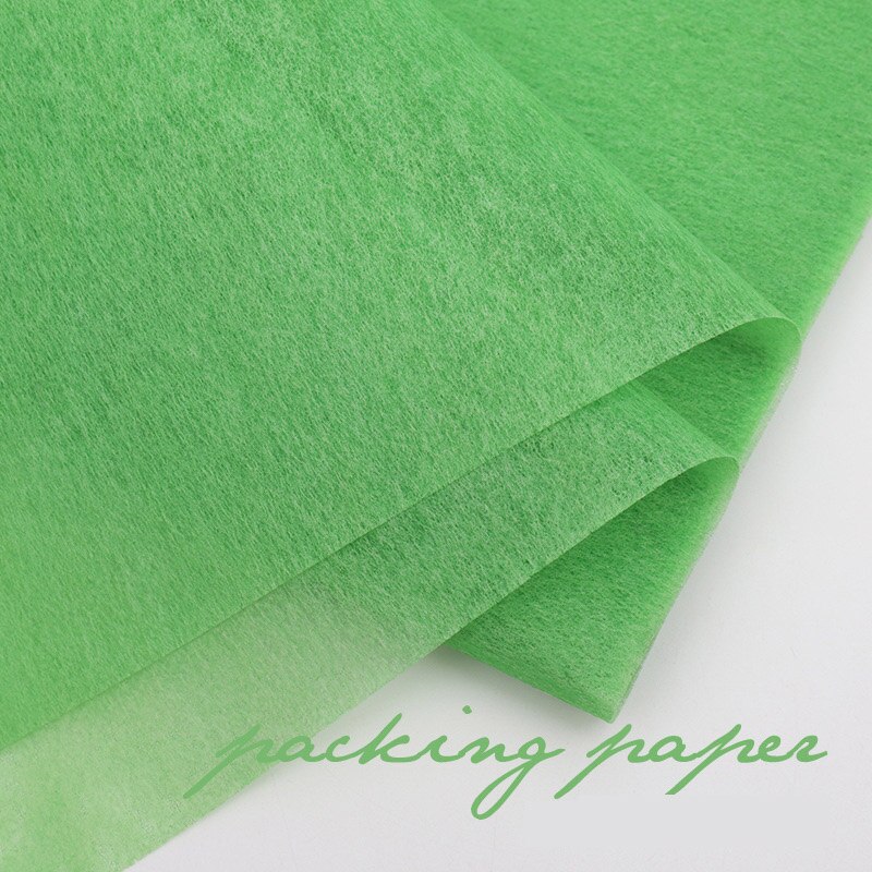 38 Pcs Cotton Paper Flower Wrapping Paper Florist Flower Bouquet Translucent Lining Paper Handmade Folding Flower Material