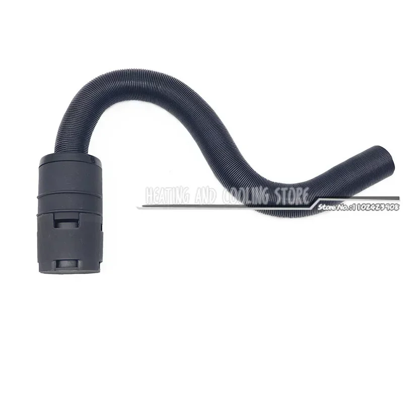 Tuyau d'accès au chauffage de stationnement diesel, conduit Webasto Eberspacher, accessoire de chauffage argenté, filtre 25mm, 60cm-300cm, 24mm