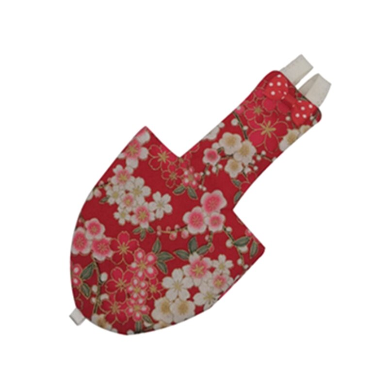 Xs/S/M/L Papegaai Luier Met Bowtie Leuke Kleurrijke Fruit Bloemen Valkparkiet Kleding