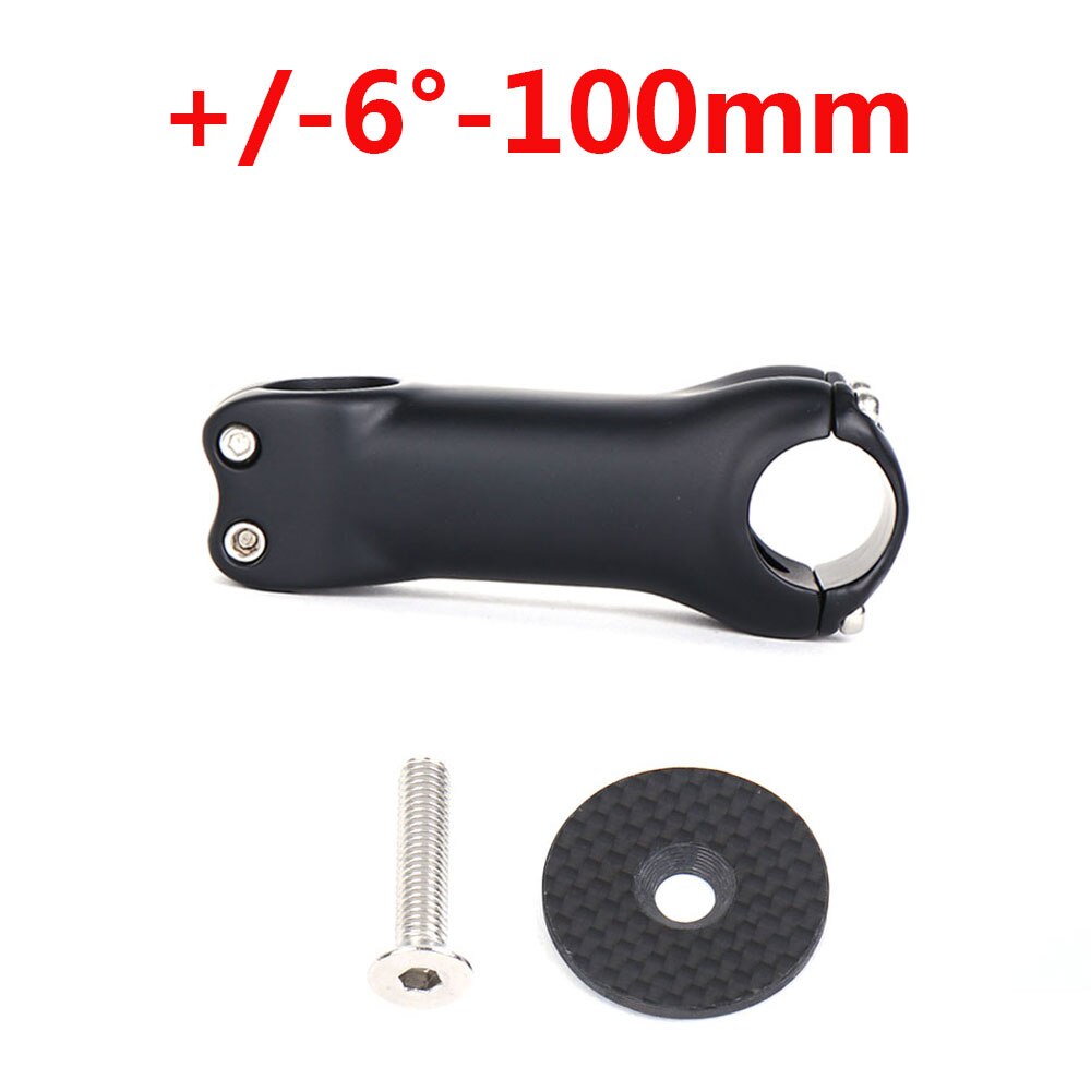 ELITA ONE Mountain Bike Carbon Fibre Stem Road/MTB Bicycle UD Carbon Stems 6/17 Degree31.8mm* 70-130mm: 6 Degree 100mm-2304