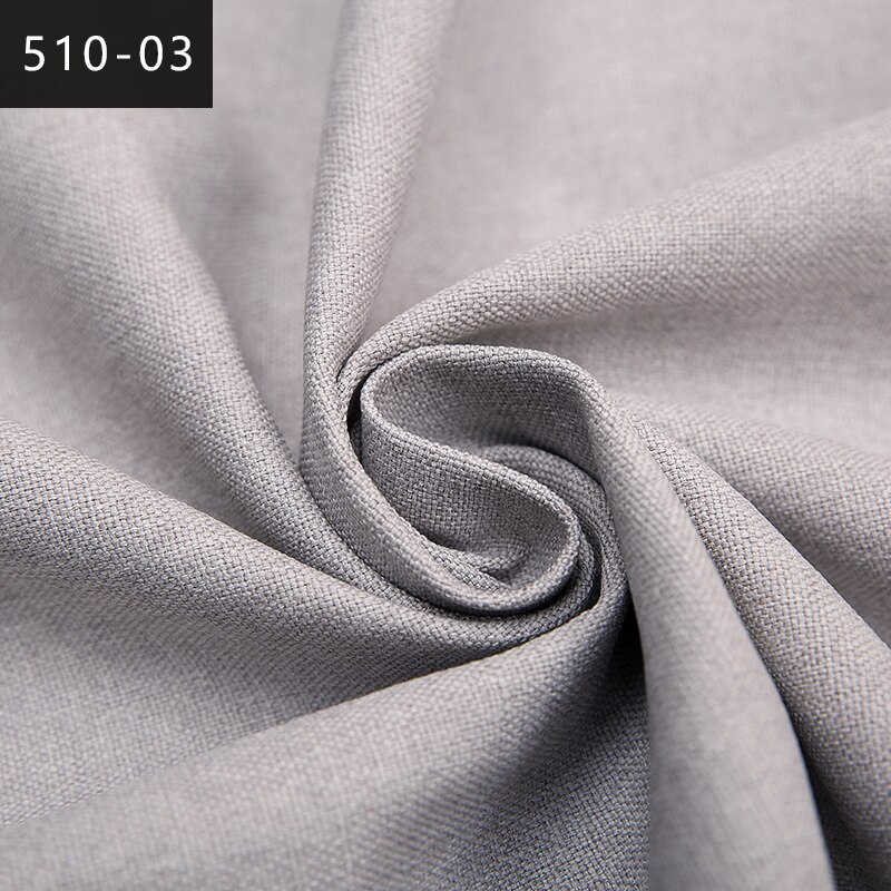 Upholstery plain fabric solid linen fabric white material for sofa fabrics for sewing