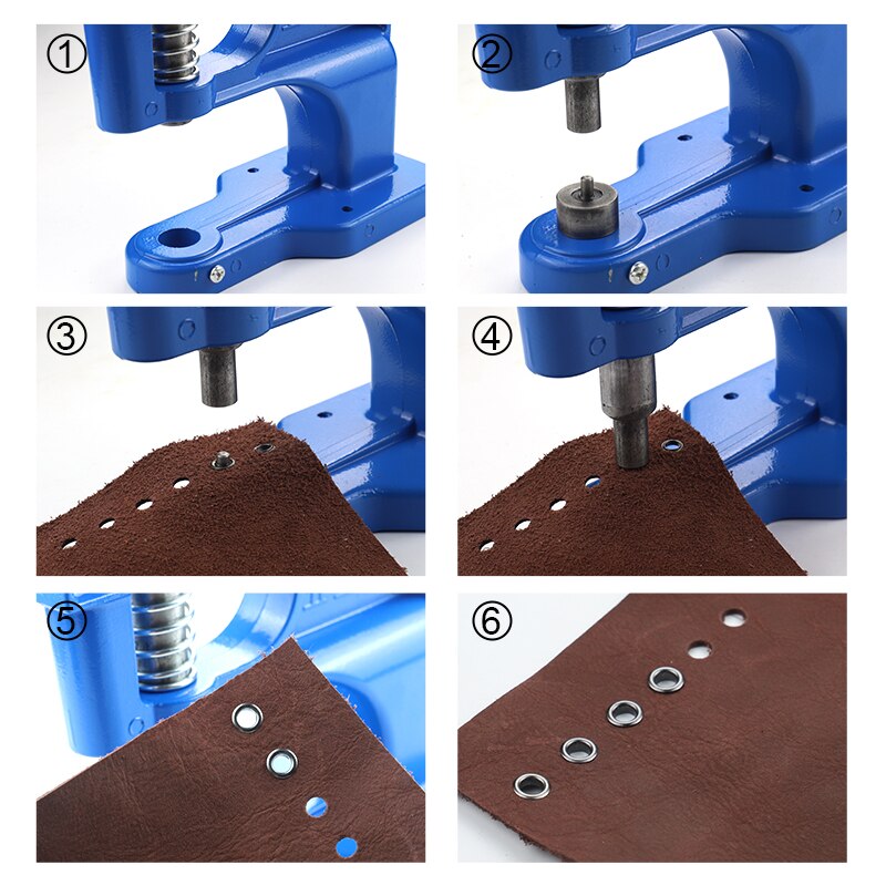 Manual Button Installation Tool Mute Stamping,Button, Snap,Fasteners,Eyelet Hand Pressing Machine Home Leather Craft Tools Mold