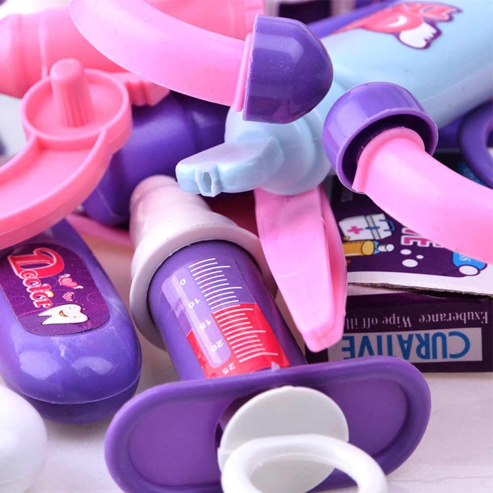 Kids Educatief Pretend Doctor Case Speelgoed Pretend Play Medische Kit Verpleegster Rollenspel Prachtige Arts Props Speelgoed Voor Kinderen