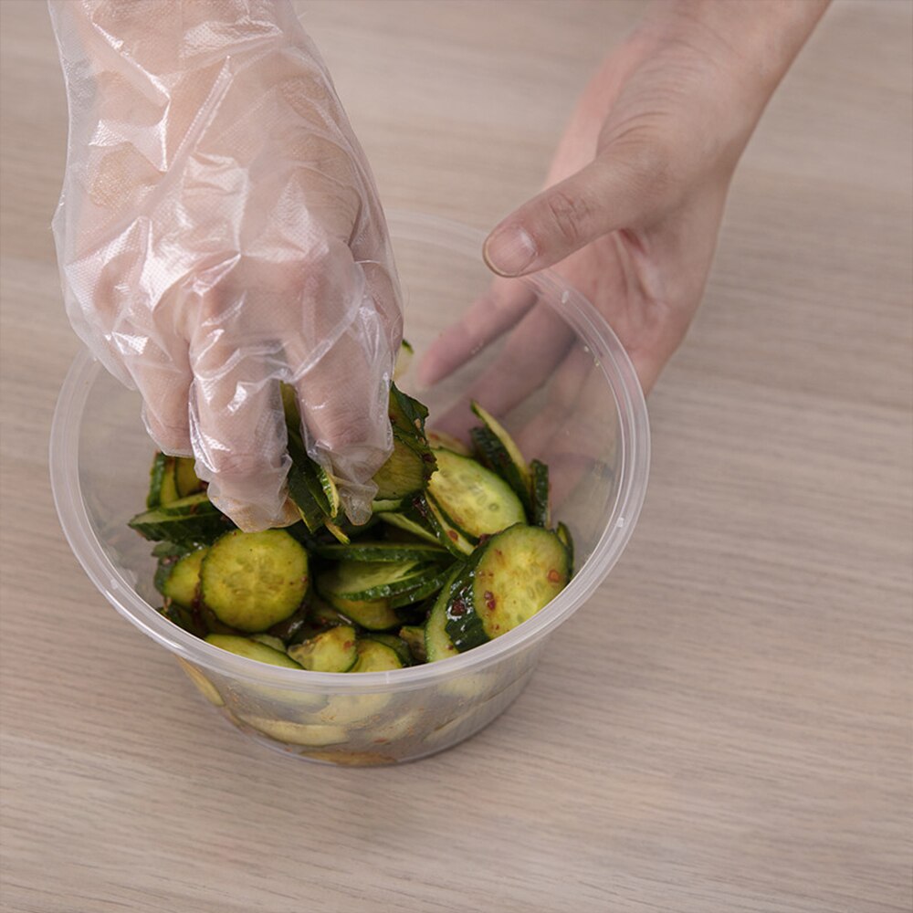 100pcs Disposable Gloves Kitchen Food Gloves Restaurant Cleaning Kitchen Cooking BBQ Food Supplies Catering Hygiene Gloves