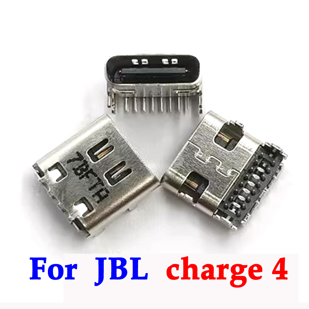 1PCS For JBL Flip 3 Bluetooth Speaker USB dock connector Micro TYPE-C USB Charging Port socket power plug dock: Rose Red