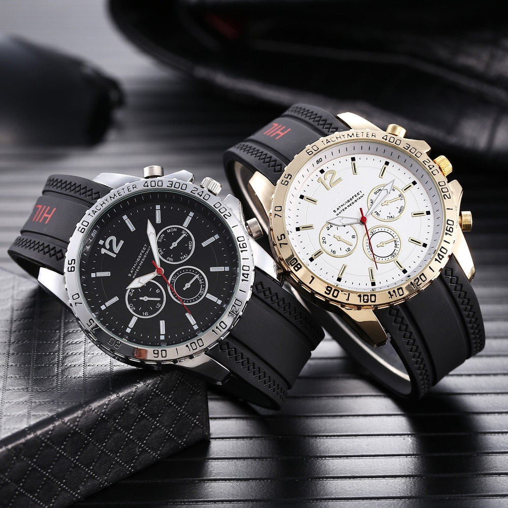 Populært mærke luksus berømte mænd ure & #39 ;s ur mandlige ur quartz ur relogio masculino reloj hombre