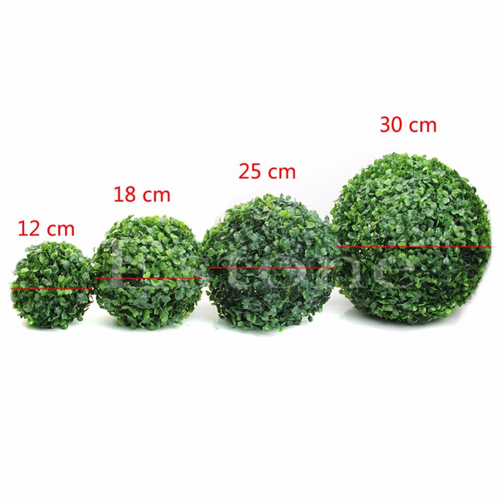 Discount !! Artificial Plant Ball Tree Boxwood Wedding Event Home Outdo ation
