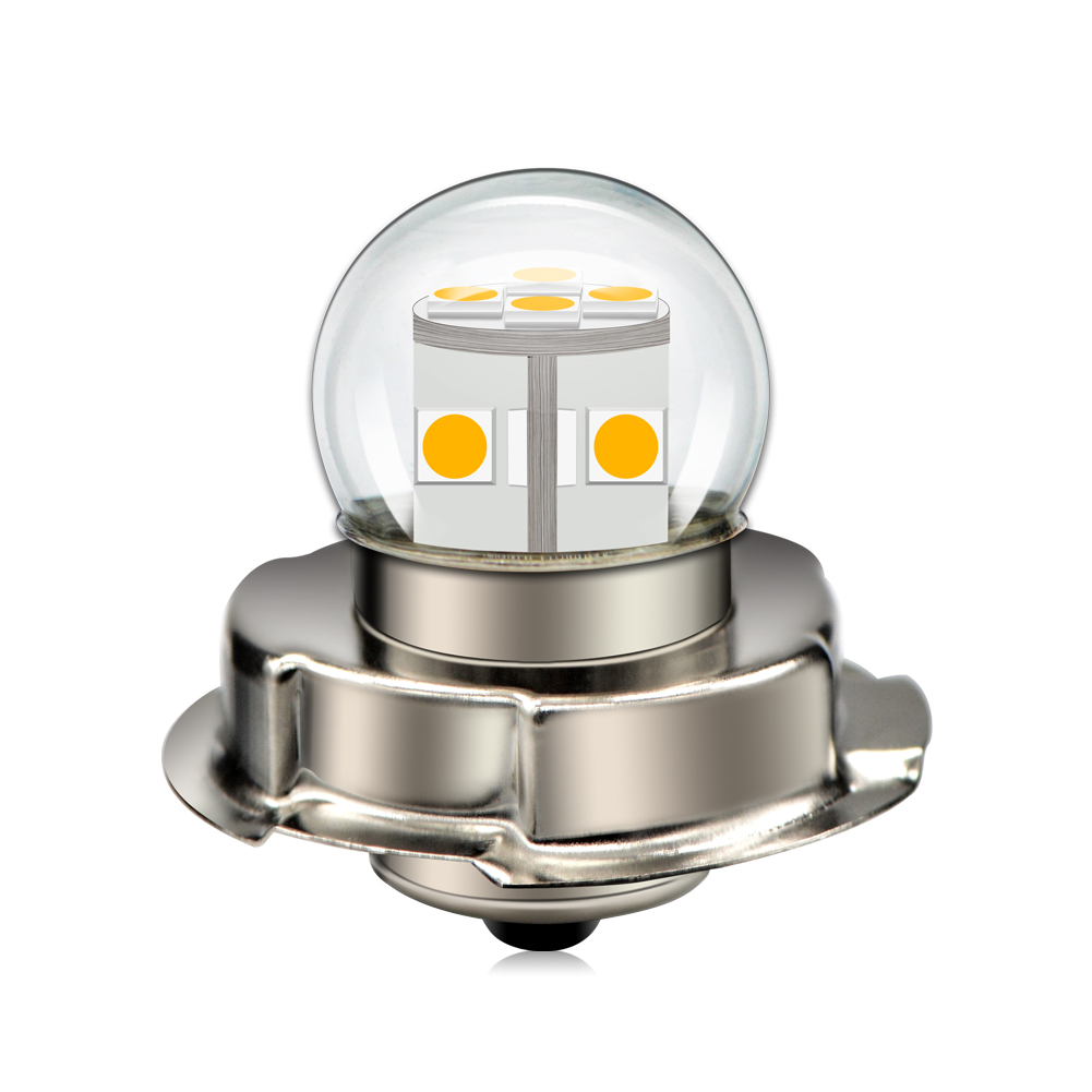 Ruiandsion  p26s p45t led-lampa scooteradapter motorcykel led-strålkastarlampa racerlampa 6v 12v 24v 30v vit varmvit gul: Elfenben