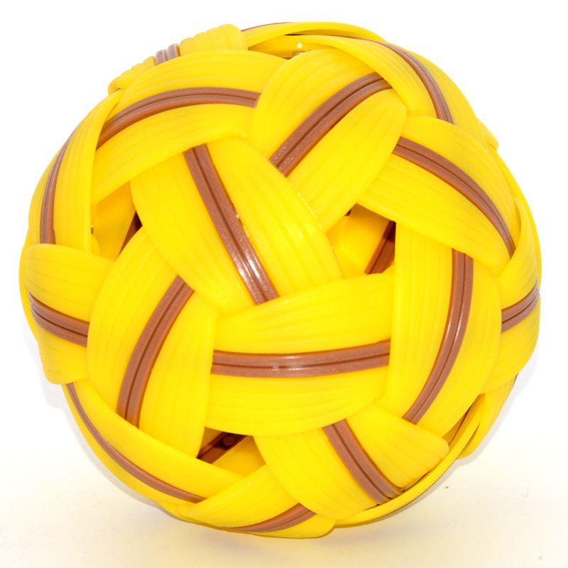 Sepak Takraw-pelota de plástico de competición , pelota deportiva de para playa y exteriores, pelota de caña, 41