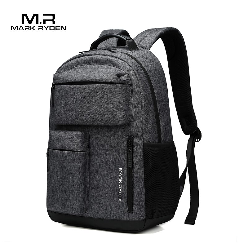 Mark Ryden de gran capacidad mochilas universitarias de 15,6 pulgadas Mochila negra para hombres Mochila para mujer Mochila para ordenador portátil