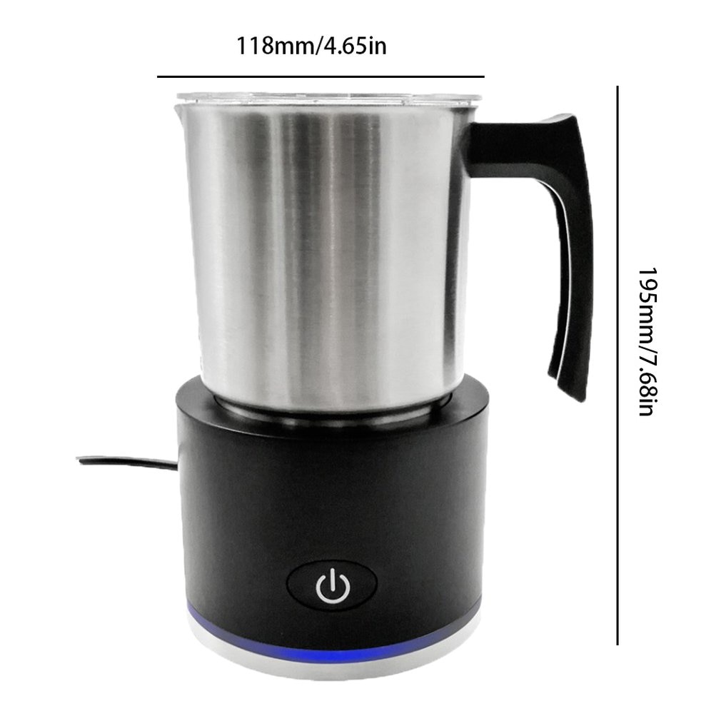 Automatic Milk Frother Milk Steamer Electric Cappuccinator Cold Espresso Coffee Maker Electric Cappuccinator Milk Frother: Default Title