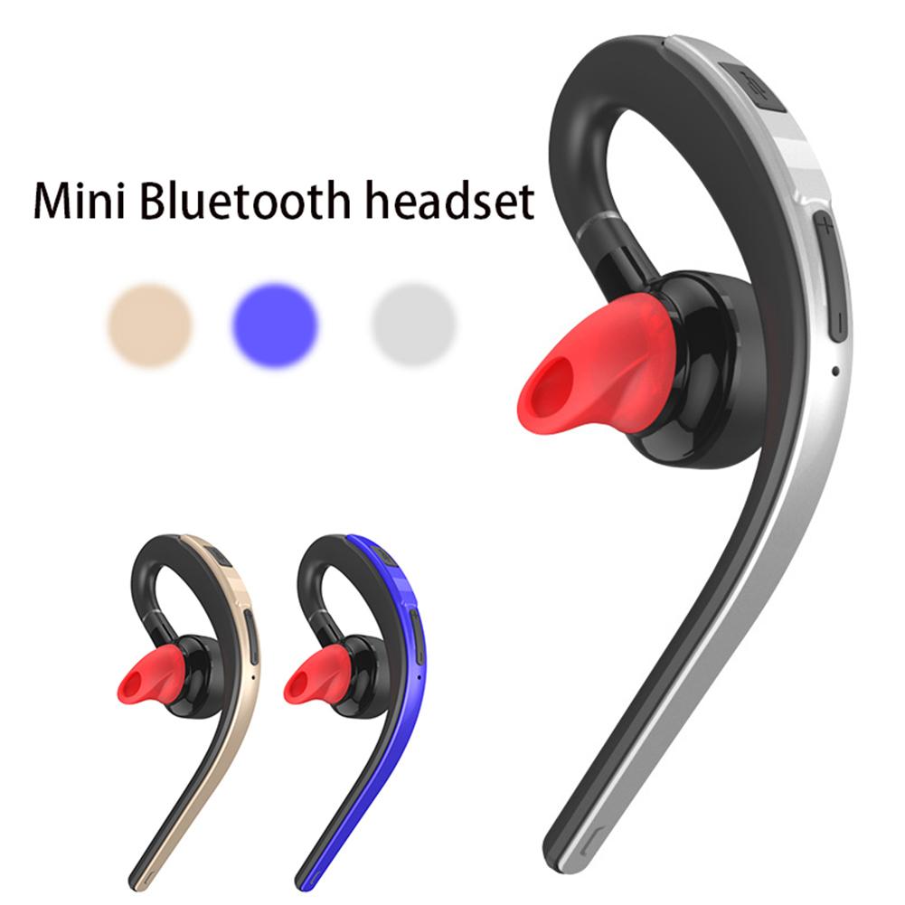 Headset  s30 handsfree bluetooth 4.1 oorhaak stereo draadloos spraakgestuurde oordopjes