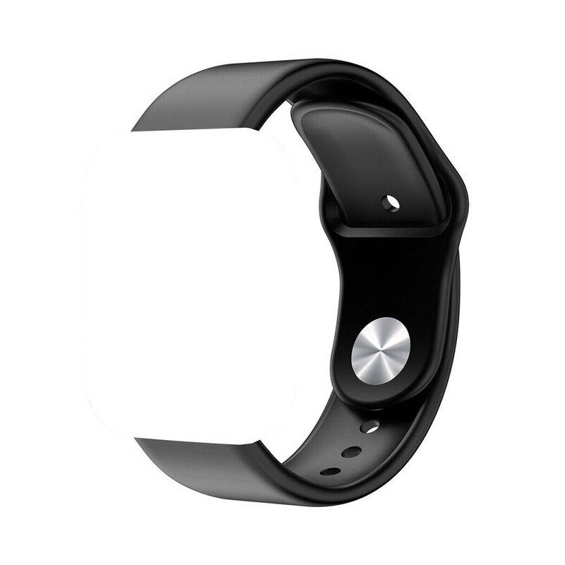 Bracelet de rechange en Silicone pour montre connectée Y68, D20, D28, en TPU souple, ajustable, accessoires: Blank